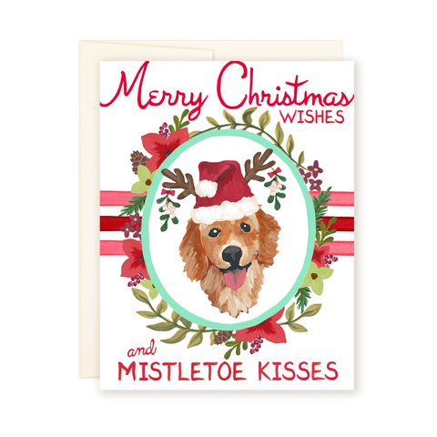 Mistletoe Kisses Card