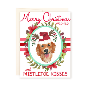 Mistletoe Kisses Card