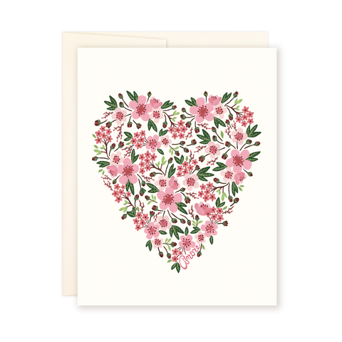 Amore Heart Card