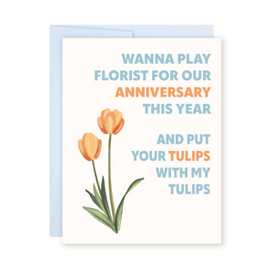 Anniversary Tulips Card