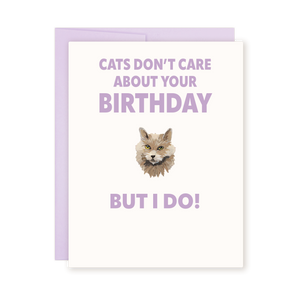 Birthday Cat Card