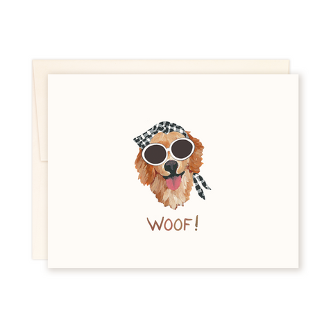 Hollywood Woof! Card