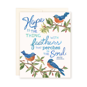 Hope Bluebirds Card