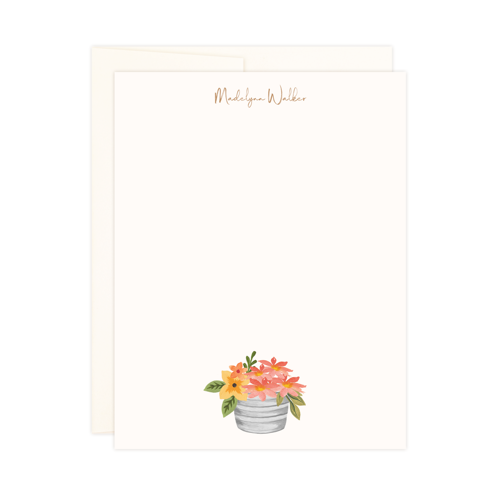 Napa Blooms Bucket | Small Notes