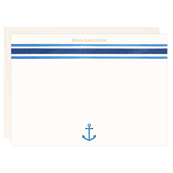 Navy Stripes | Classic Notes