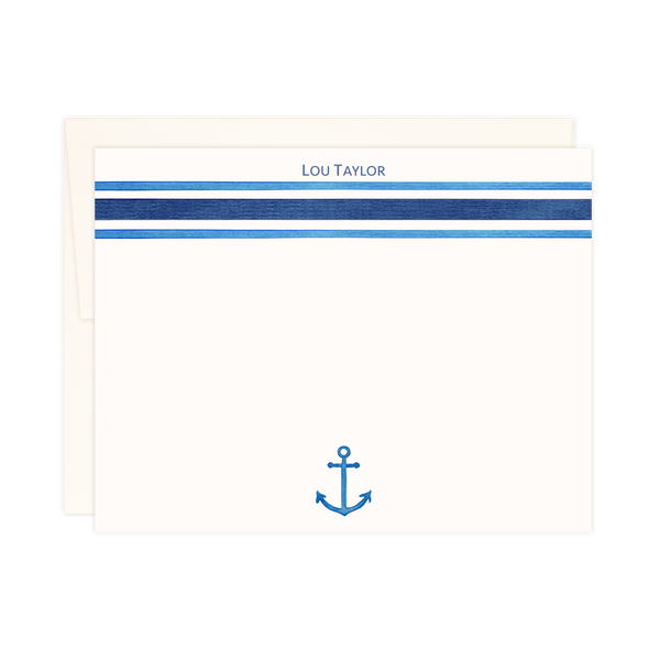 Navy Stripes | Small Notes