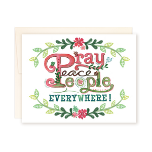 Pray for Peace Card