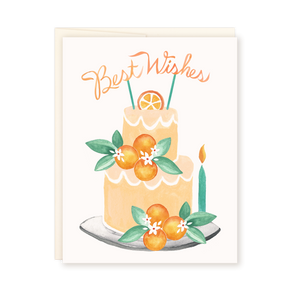 Tropical Best Wishes Card
