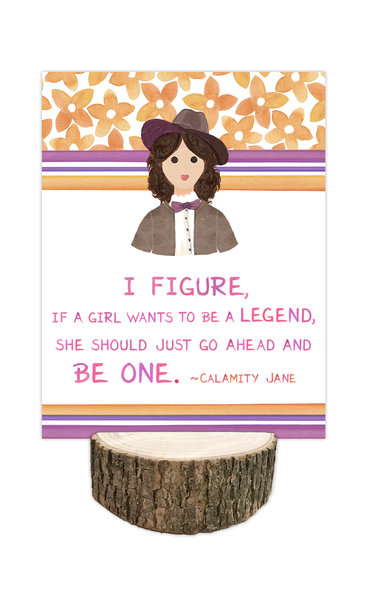 Wise Women with Log Stand