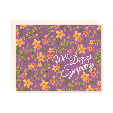 With Deepest Sympathy Card